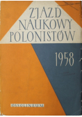Zjazd naukowy Polonistów 1958