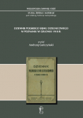 Dziennik polskiego sejmu dzielnicowego w Poznaniu w grudniu 1918  r.