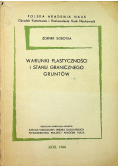 Warunki plastyczności i stanu granicznego gruntów