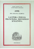 Łacińska poezja Franciszka Dionizego Kniaźnina dedykacja autora