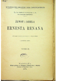 Żywot i dzieła Ernesta Renana Tom I 1905 r.