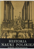 Historia nauki polskiej tom II Barok Oświecenie