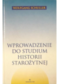 Wprowadzenie do studium historii starożytnej