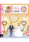 Album z naklejkami. Mała projektantka