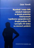 Wysokość masa ciała młodych mężczyzn