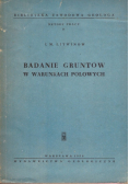 Badanie gruntów w warunkach polowych