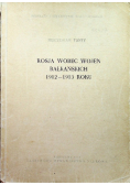 Rosja wobec wojen Bałkańskich 1912 - 1913 roku