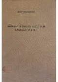 Równania drgań giętnych kadłuba statku