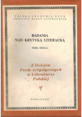 Badania nad krytyką literacką