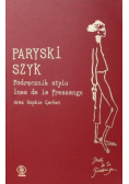 Paryski szyk podrecznik stylu