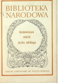 Najdawniejsze zabytki języka polskiego