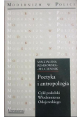 Poetyka i antropologia