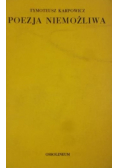 Poezja niemożliwa