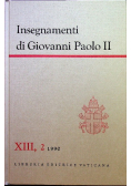 Insegnamenti di Giovanni Paolo II tom  XIII część 2
