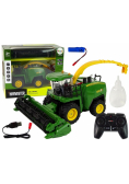 Traktor zdalnie sterowany zielony
