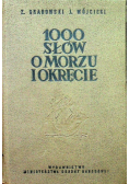 1000 słów o morzu i okręcie