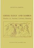 Greek Elegy and Iambus