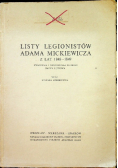 Listy Legionistów Adama Mickiewicza z lat 1848 1849