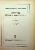 Słownik Języka Polskiego Tom 6