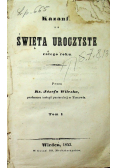 Kazania na Święta uroczyste całego roku 1843 r.