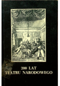 200 lat Teatru narodowego