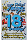 Karnet Urodzinowy 18