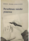 Początkowa nauka pisania
