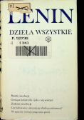 Lenin Dzieła Wszystkie Tom 34