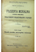 Filozofia moralna Tom III 1904 r.