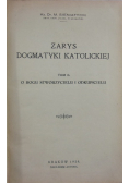 Zarys dogmatyki katolickiej tom II  1929 r.