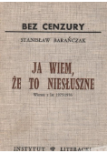 Ja wiem że to niesłuszne
