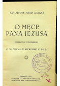O męce Pana Jezusa 1931 r.