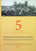 Translationsforschung Methoden Ergebnisse Perspektiven