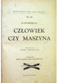 Człowiek czy maszyna 1932 r.