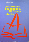 Movement Rules Foundations of GB Syntax of English