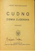 Cudno i ziemia cudeńska 1921 r.