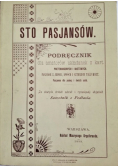 Sto Pasjansów Podręcznik dla amatorów układanek z kart Reprint 1899 r