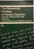 The humanistic sociology of Florian Znaniecki