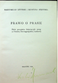 Prawo o prasie