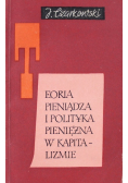 Teoria pieniądza i polityka pieniężna w kapitalizmie
