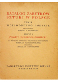 Katalog zabytków sztuki w Polsce Tom I Zeszyt 9
