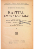 Kapitał i zysk z kapitału 1925 r.