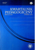 Kwartalnik pedagogiczny numer 1 (235)
