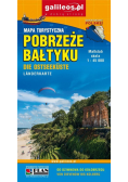 Mapa turystyczna - Pobrzeże Bałtyku 1:45 000