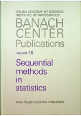 Banach Center Publications Sequential methods in statistics  volume 16