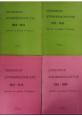 Efemerydy Kosmobiologiczne 4 tomy