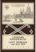 Listy wybrane z lat 1832 - 1839
