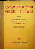 Ustawodawstwo Polski Ludowej Tom V