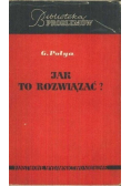 Jak to rozwiązać Nowy aspekt metody matematycznej