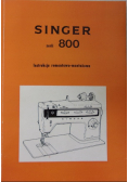 Singer serii 800 Instrukcja remontowo-montażowa